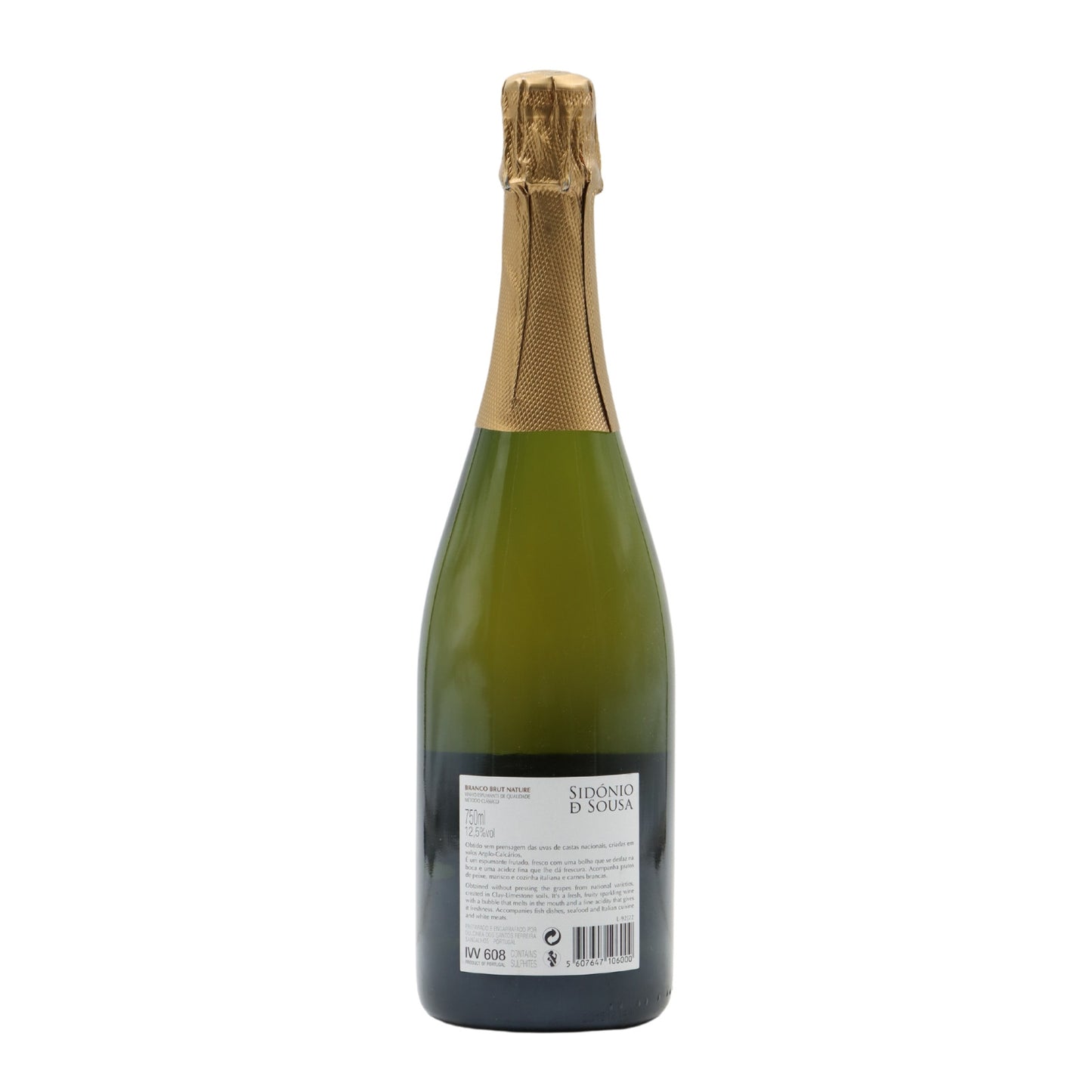 Sidónio de Sousa Bruto Nature White Sparkling Wine