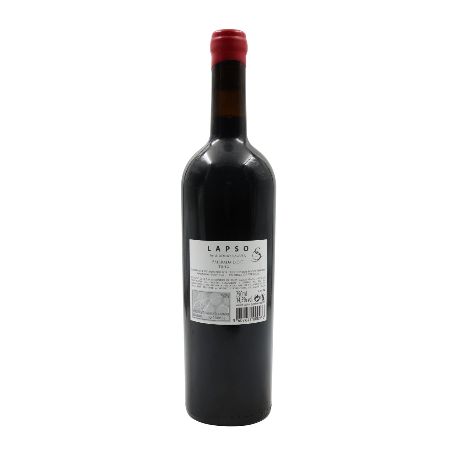 Sidónio de Sousa Lapso Tinto 2018