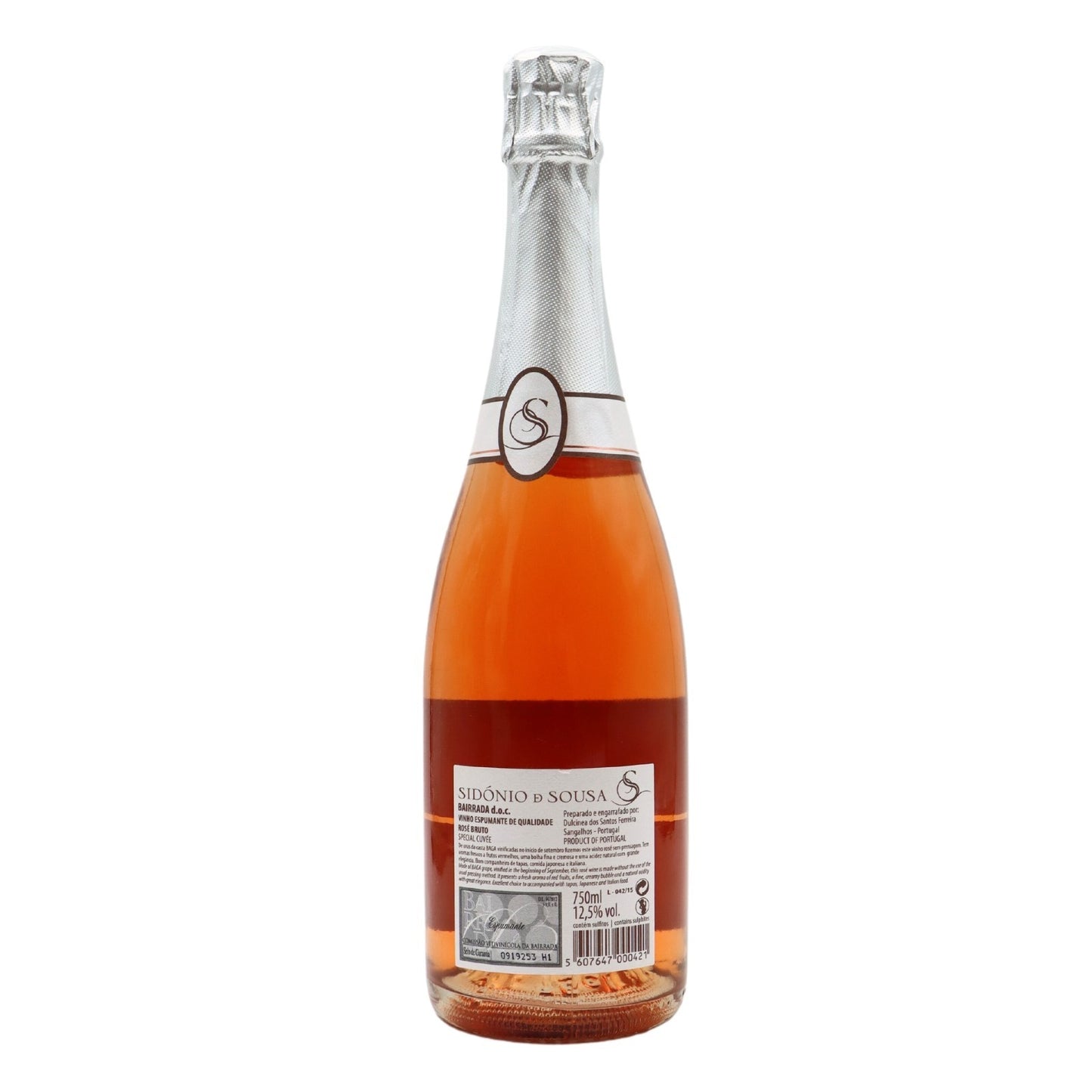 Sidónio de Sousa Special Cuvée Rosé Brut Sparkling Wine 2017