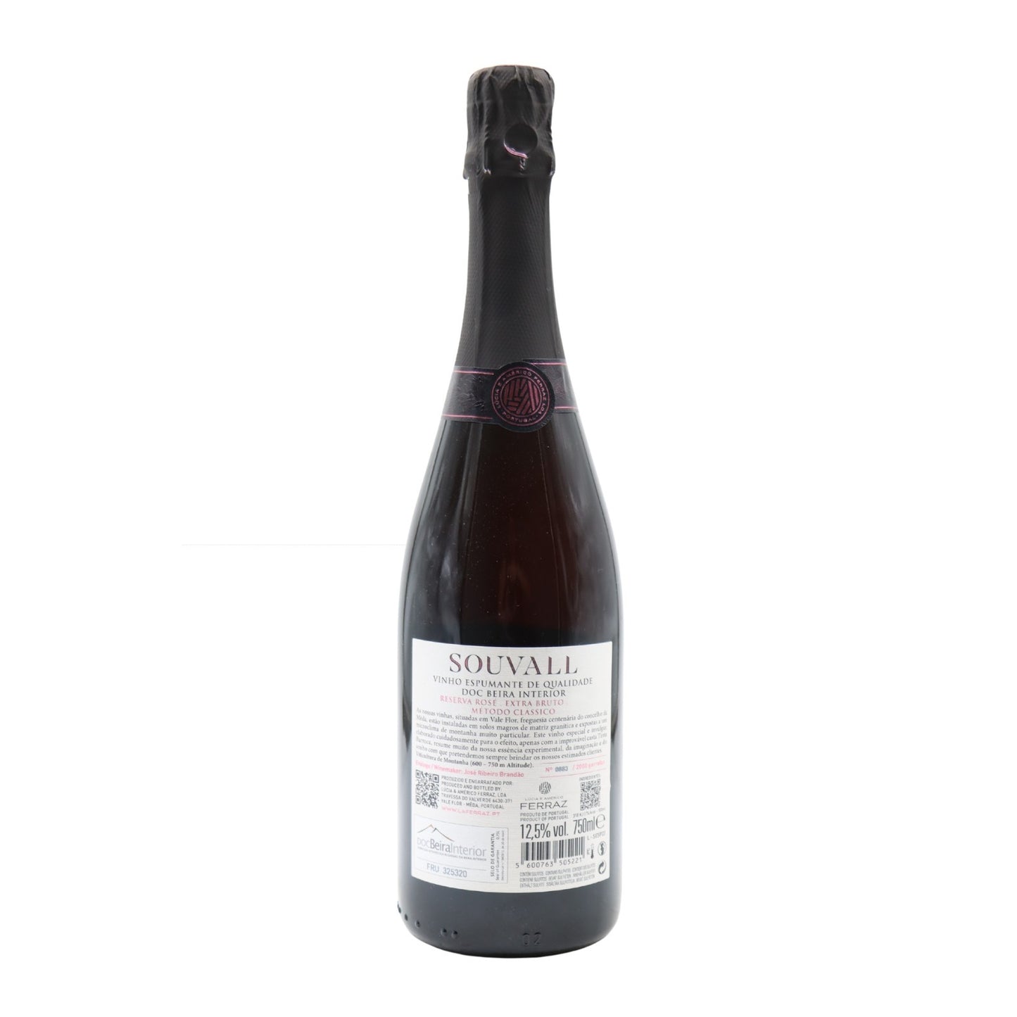 Souvall Rosé Extra Brut Sparkling Wine 2022