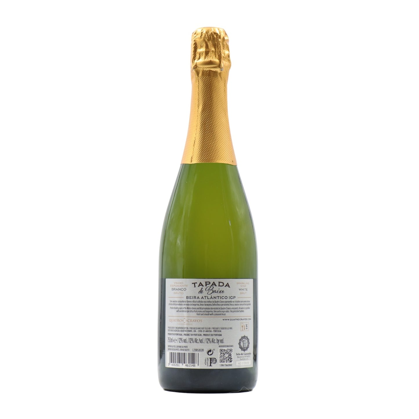 Tapada de Baixo Bruto Natural Sparkling Wine