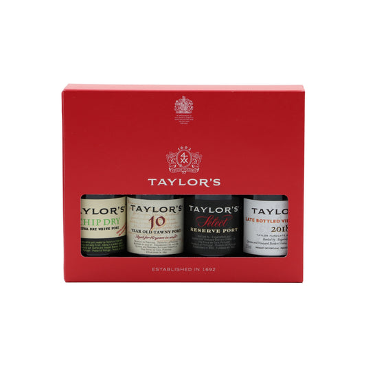 Taylors 4 Port Wines in a Gift Box