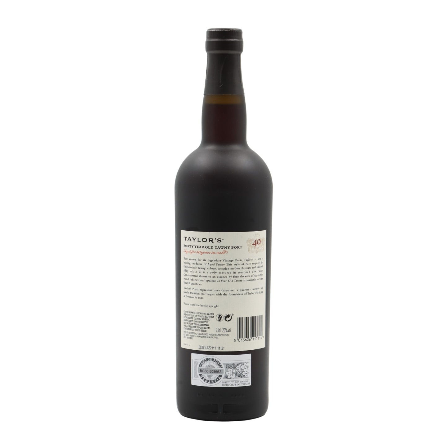 Taylors Tawny 40 Anos Porto