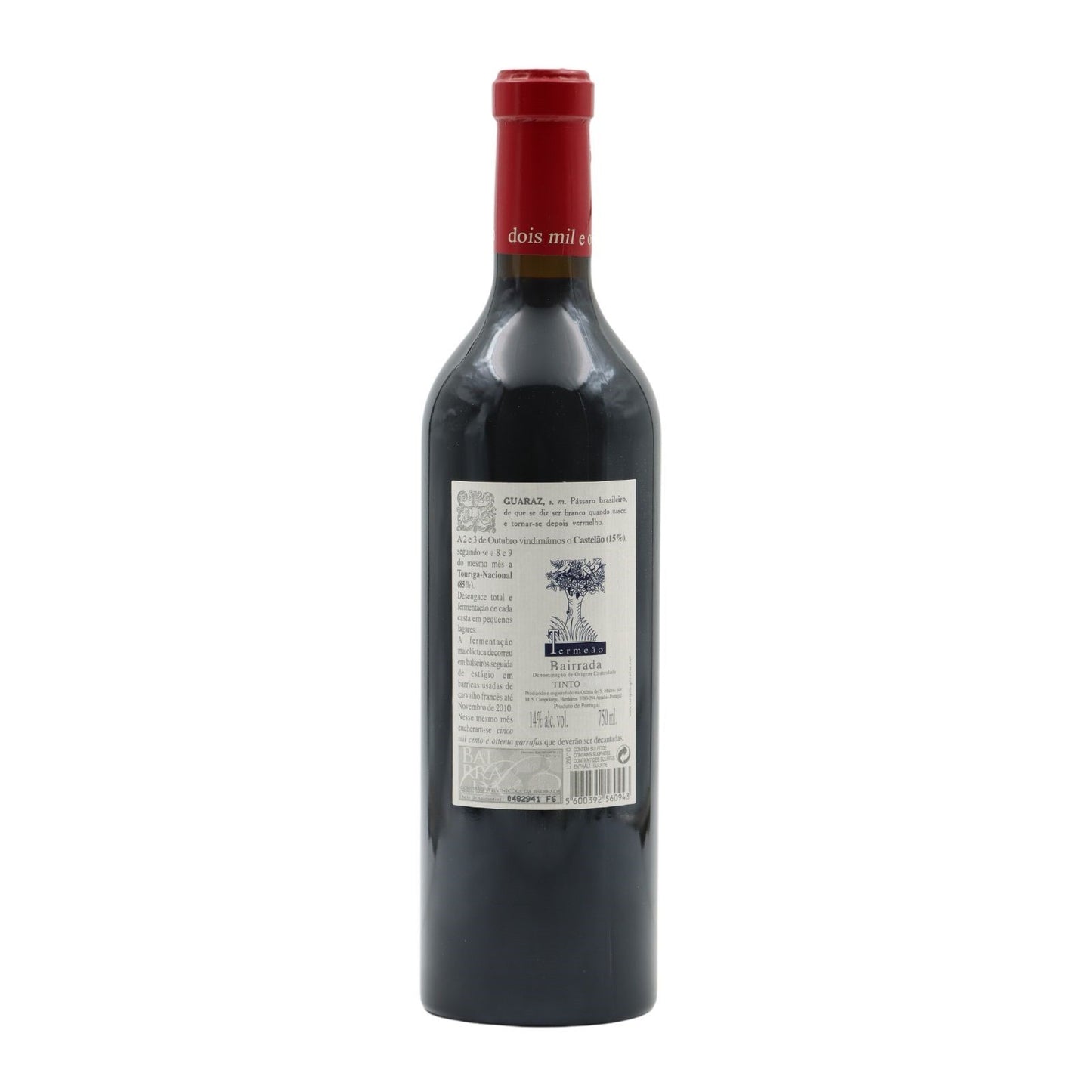 Termeão Pássaro Vermelho Tinto 2008