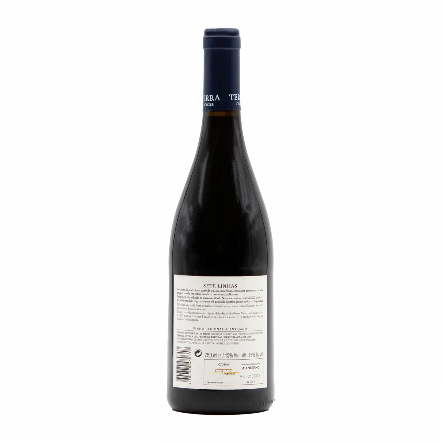 Terra D'Alter Sete Linhas Alicante Bouschet Tinto 2018