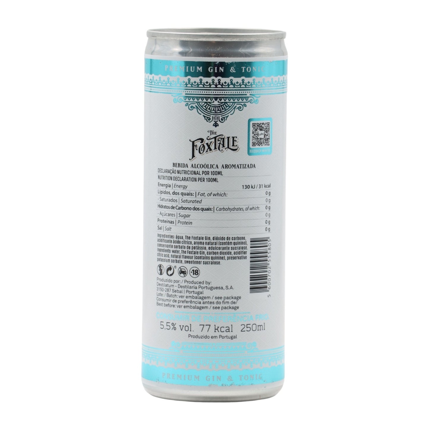 The Foxtale Orange Dash Gin&Tonic em lata