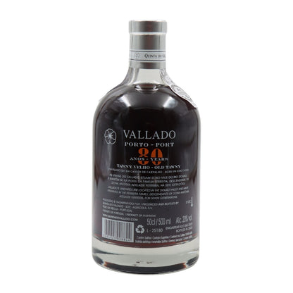 Vallado 80 anos Tawny Porto