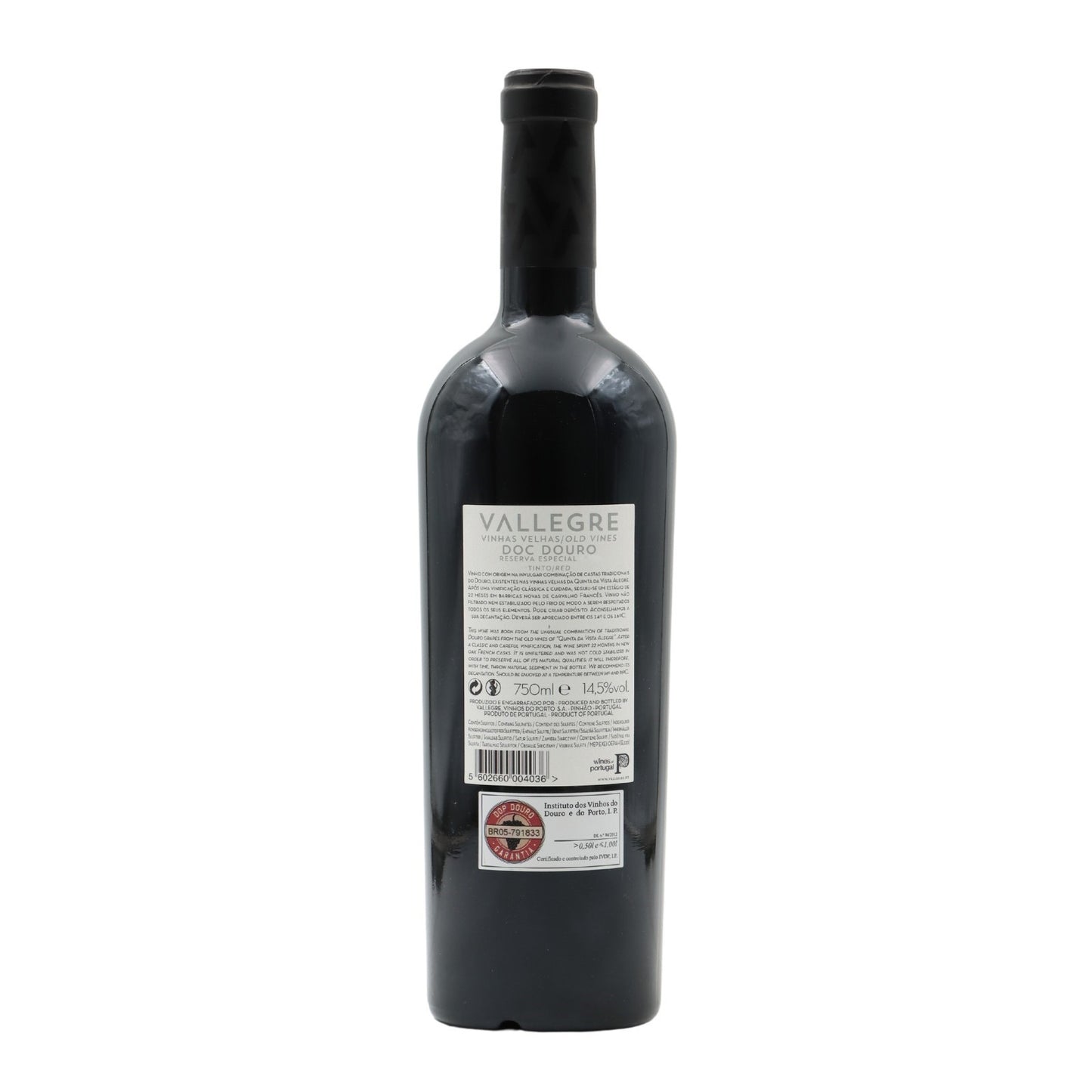 Vallegre Old Vines Special Reserva Red 2019