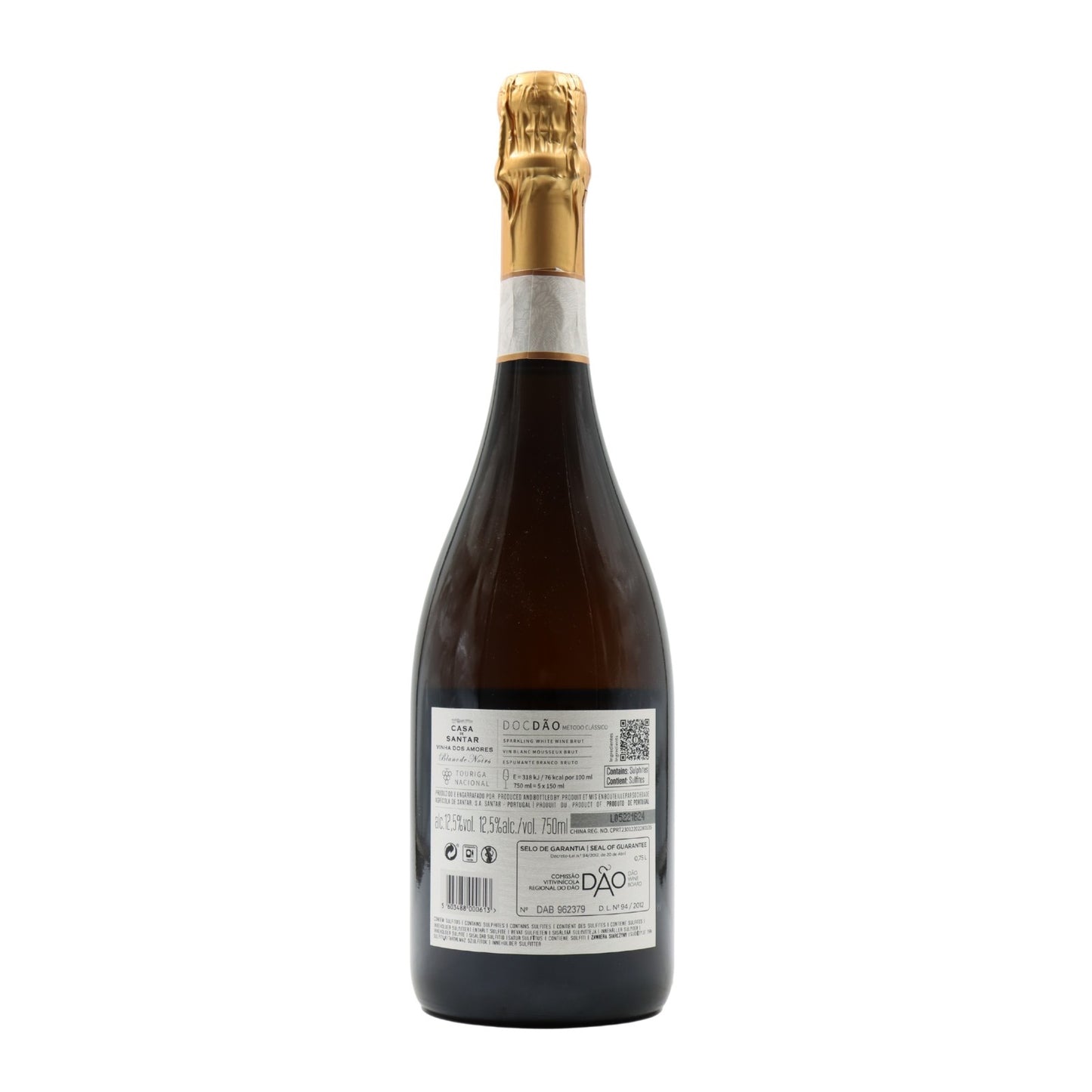 Casa de Santar Vineyard of Loves Blanc de Noirs Brut Sparkling Wine 2017