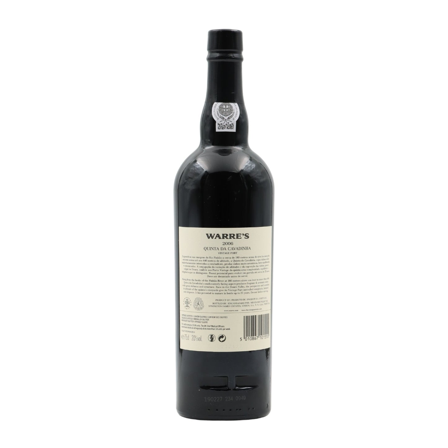 Warres Vintage Port 2010