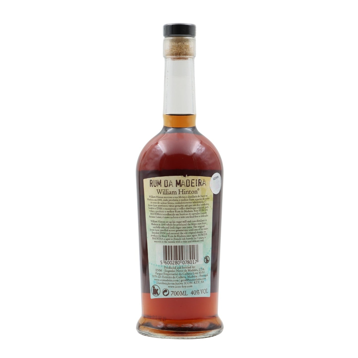 William Hinton, 3 years old, Rum