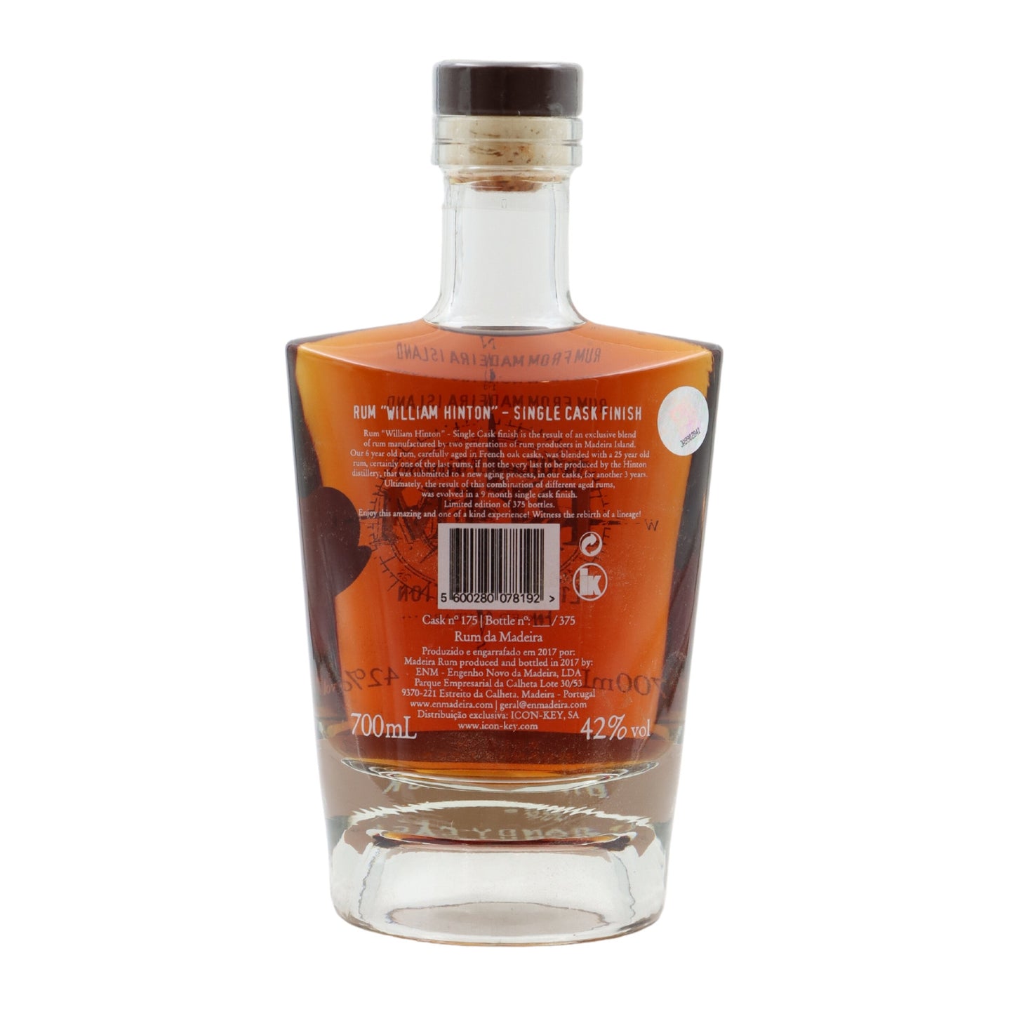 William Hinton 6 anos Brandy Single Cask Rum