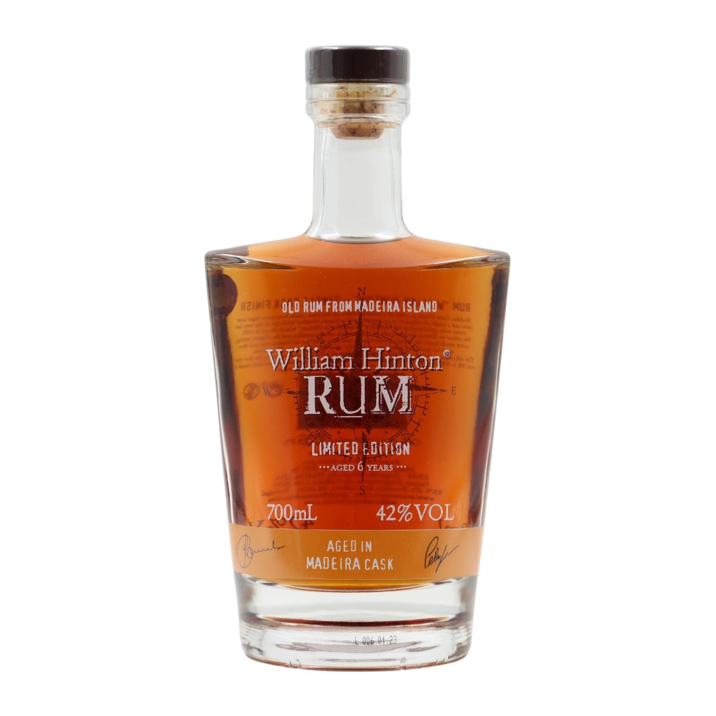 William Hinton 6 Year Old Madeira Single Cask Rum