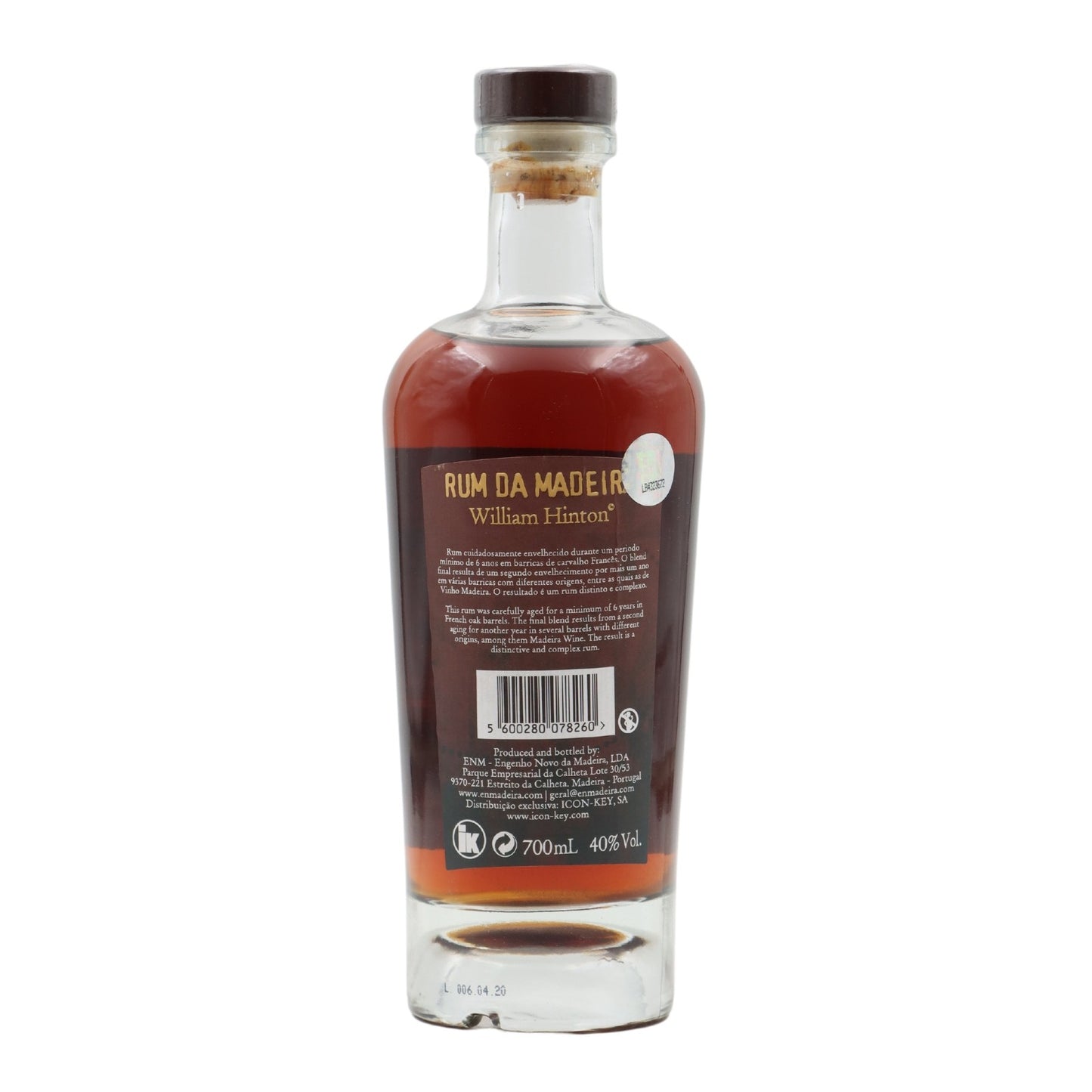 William Hinton, 6 years old, Rum