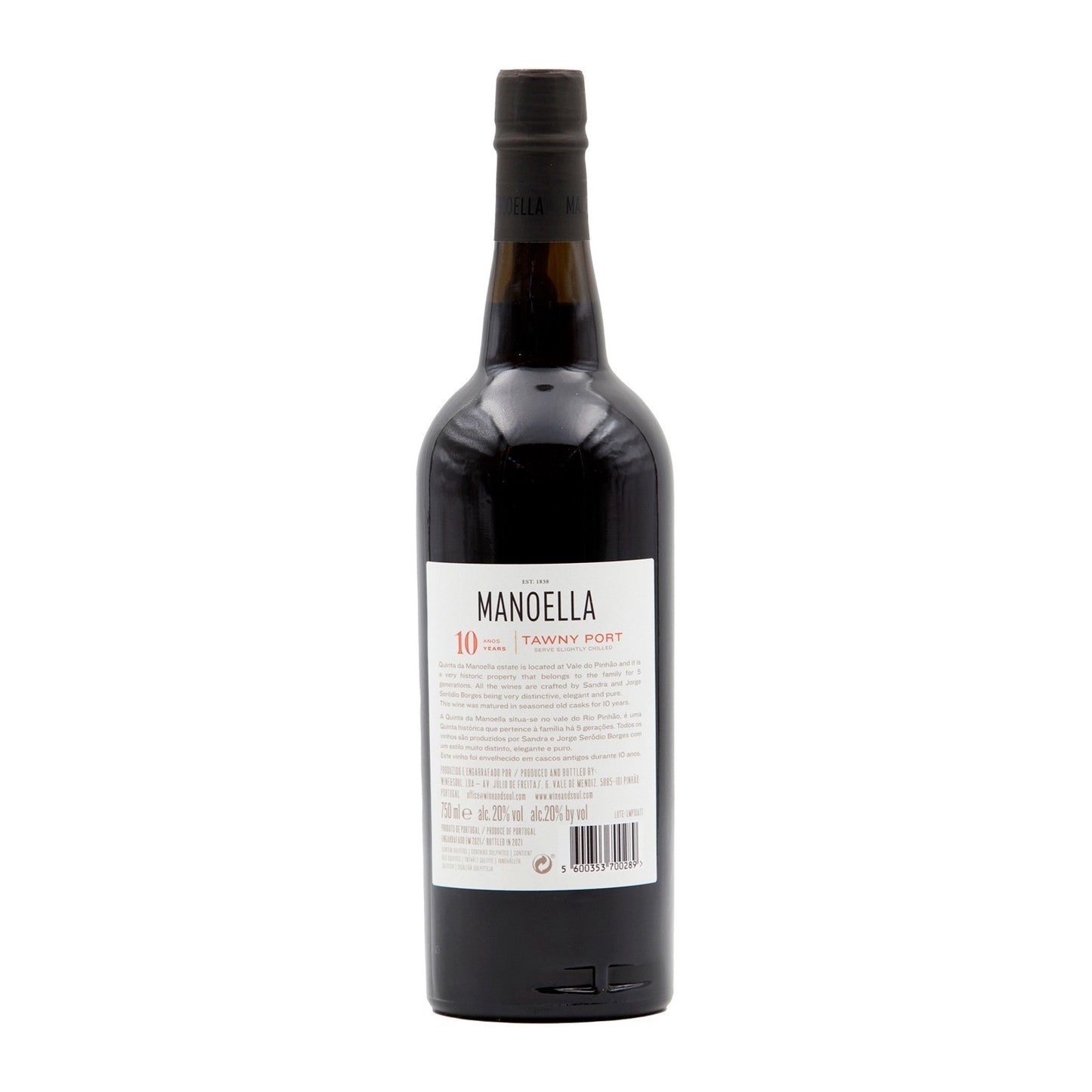 Manoella 10 Years Tawny Port