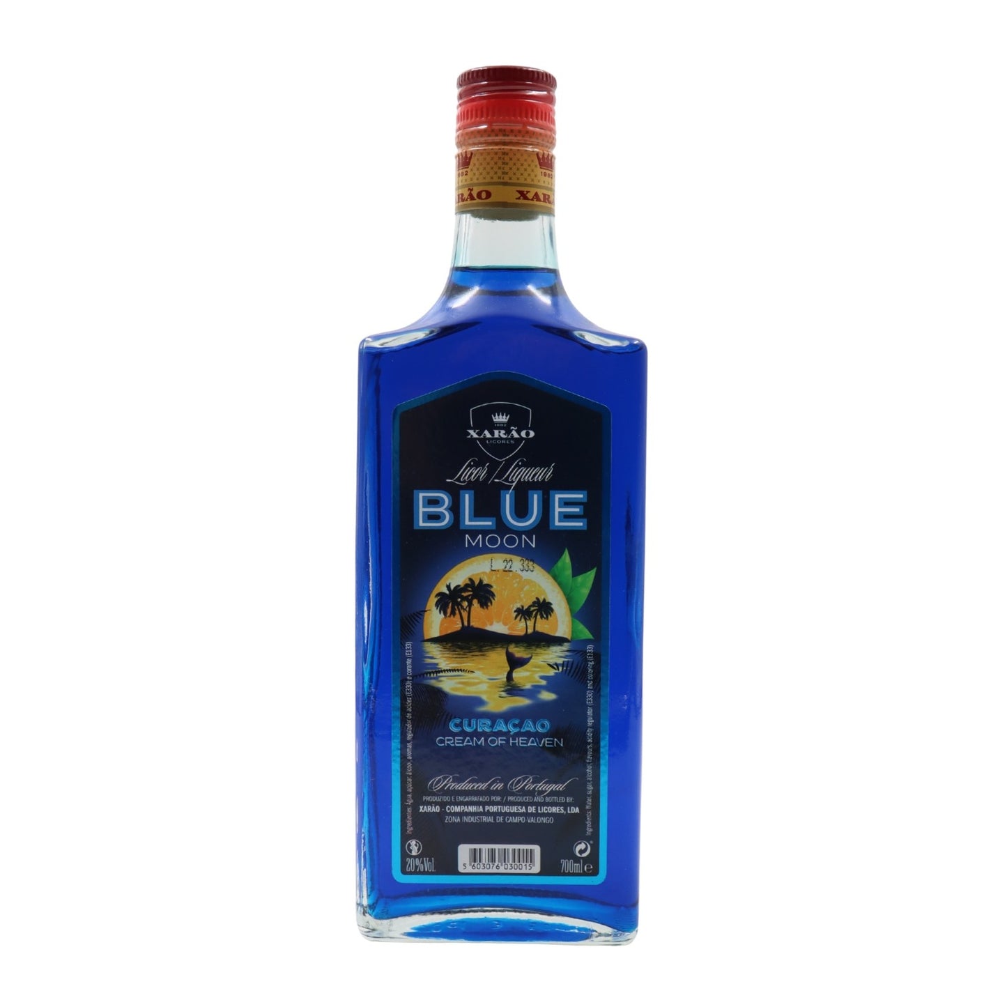 Xarão Licor Blue Moon